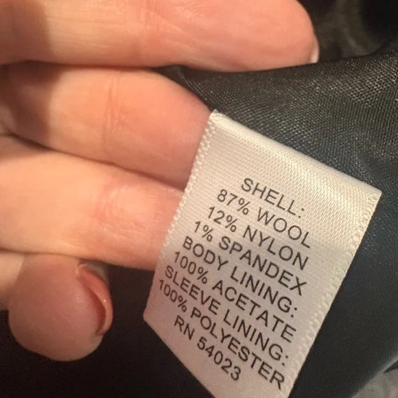 Banana Republic Gray Wool Jacket - Picture 6 of 8